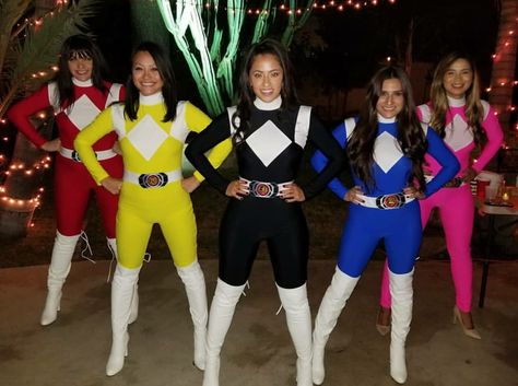 Power Ranger Halloween Costumes, Power Ranger Costumes, Power Rangers Halloween, Power Rangers Halloween Costume, Halloween Costume Family, Halloween Costumes Group, Costume Family, Group Costumes, Halloween 2023