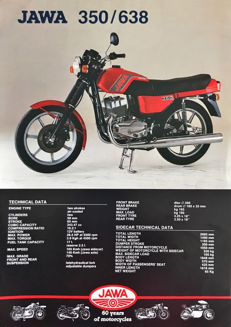 Jawa 350 / 638 Jawa 350, Motor Klasik, Chopper Bobber, Yamaha Bikes, Motorcycle Manufacturers, Classic Motorcycle, Classic Motors, Honda Motorcycles, Sepeda Motor