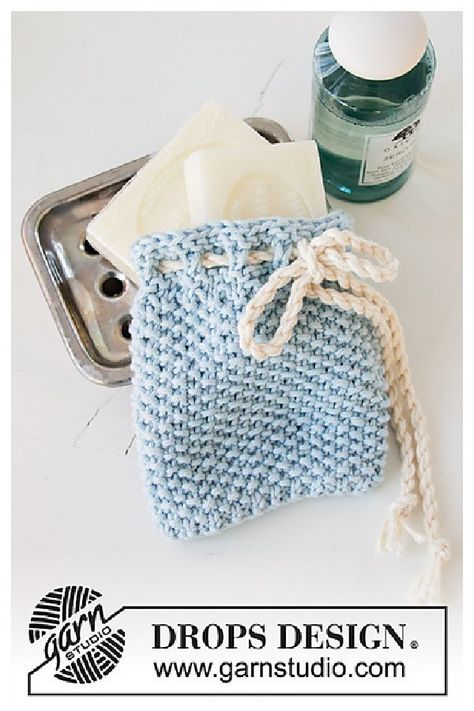 Diy Spa Gifts, Christmas Knitting Patterns Free, Soap Pouches, Magazine Drops, Boyfriend Gift Basket, Knitted Washcloths, Soap Bag, Fair Isles, Knit Basket