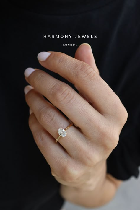 You're aware that if you say YES, you'll have a wedding to plan, aren't you? 👰🏽‍♀️ And this exquisite Oval Solitaire engagement ring will continuously remind you that it was a splendid decision to make! ✨💍 Plain Gold Band Engagement Rings Simple, Swarovski Engagement Ring, Tiffany Oval Engagement Ring, Traditional Engagement Rings Simple Gold, Small Engagement Rings Gold, Basic Engagement Rings, Simple Classy Engagement Rings, Small Oval Engagement Ring, Old Money Wedding Ring