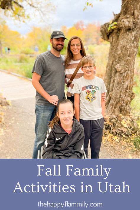 A family participating in a variety of fall activities in Utah, including pumpkin patches, football games, scenic fall drives, and gondola rides, with helpful suggestions for discounts on activities using GetOutPass. Family Fall Activities, Fall Family Activities, Best Pumpkin Patches, Pumpkin Patches, Family Inspiration, Utah Travel, Best Pumpkin, Fall Activities, Fall Family