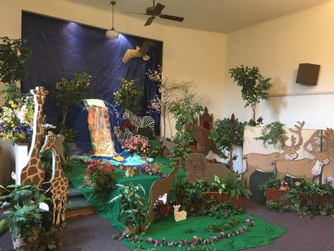 Creation Garden of Eden VBS Garden Of Eden Decorations, Garden Of Eden Vbs Decorations, Children Of Eden, Vbs 2023, Play Garden, Vbs Ideas, Garden Of Eden, Dramatic Play, Adam And Eve