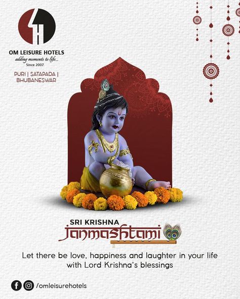 Janmasthami Creative Ad, Janamashtmi Creative Ad, Creative Janmashtami Post, Janmasthmi Creative Ads, Janmashtami Creative Ads Post, Krishna Janmashtami Post, Janmashtami Poster Creative, Janmastami Post, Happy Janmashtami Creative Ads