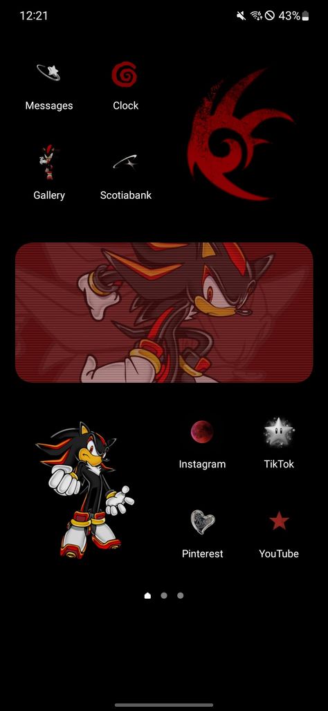 Sonic Iphone Theme, Shadow Phone Theme, Sonic Themed Phone, Shadow Homescreen, Shadow Wallpaper Iphone, Shadow The Hedgehog Nails, Sonic Phone Theme, Shadow The Hedgehog Wallpapers Iphone, Sonic Homescreen