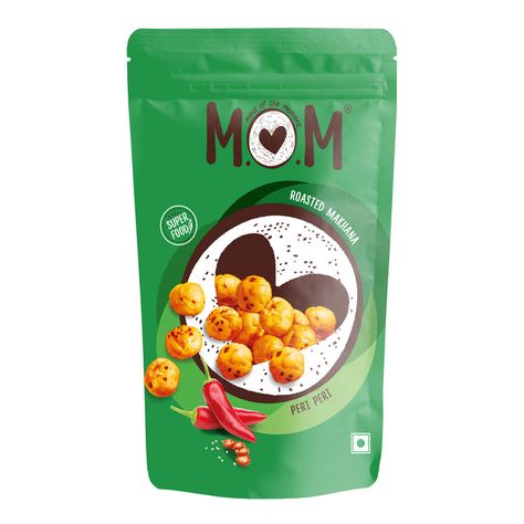 Makhana Packaging Design, Makhana Packaging, Packaged Snacks, New Flavour, Superfoods, Packaging Design, Illustration Design, Snacks, Packaging