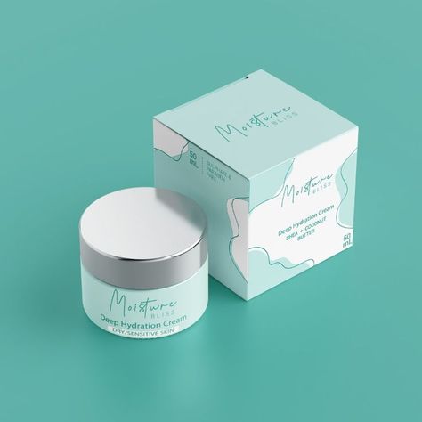 Packaging design for an imaginary face cream brand Moisturizer Box Packaging Design, Body Cream Packaging Design, Cream Packaging Design Skin Care, Moisturizer Packaging Design, Face Cream Packaging Design, Cream Box Packaging, Skin Cream Packaging, Face Cream Packaging, Body Cream Packaging