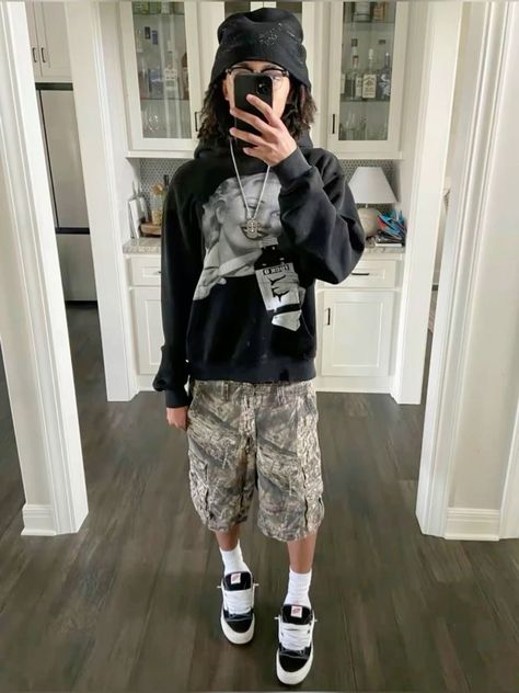 Summer Fits Men Streetwear, Bred 4 Outfits, Camo Fits, Summer Streetwear Outfits, Streetwear Ideas, Streetwear Outfit Ideas, Streetwear Inspo, Teen Boy Outfits, Streetwear Fits