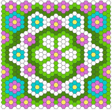 Hexagon Quilt Layout by Twiddletails | Quilting Pattern Hexie Patterns, Hexagon Quilt Pattern, Hexagon Patchwork, Hexie Quilt, English Paper Piecing Quilts, Hexagon Quilt, Paper Piecing Quilts, Paper Piecing Patterns, Hexagon Pattern