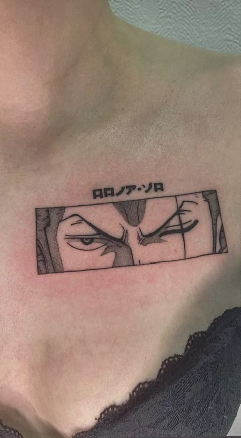 One Piece Tattoos Zoro, Small Zoro Tattoo, Zoro Luffy Tattoo, Tato Luffy, Tato One Piece, One Piece Sanji Tattoo, Luffy Tattoo One Piece, Roronoa Zoro Tattoo Design, Roronoa Zoro Tattoo Ideas