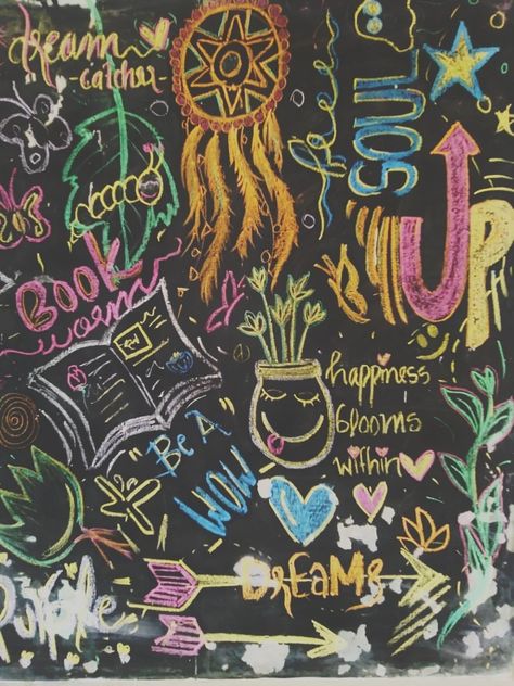 Chalkboard Wall Art Ideas, Chalk Wall Bedroom, Chalk Wall Ideas, Apartment Fever, Chalk Wall Art, Chalk Wall Paint, Chalkboard Wall Bedroom, Juice Shop, Kids Chalkboard