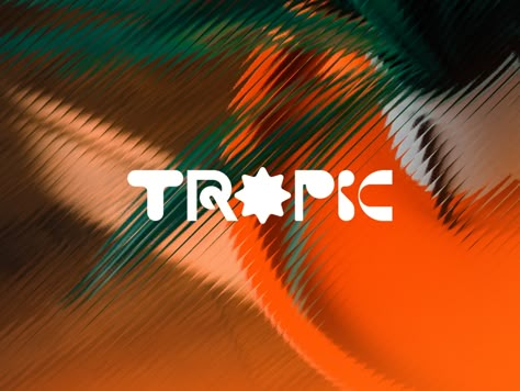 Tropic Logo & Brand Identity Design by Second Eight on Dribbble Trending Logo Design Brand Identity, Caribbean Logo Design, Tropical Brand Identity, Beach Bar Branding, Tropical Logo Design Ideas, Tropical Branding Design, Tropical Illustration Graphics, Tropical Packaging, Tropical Typography