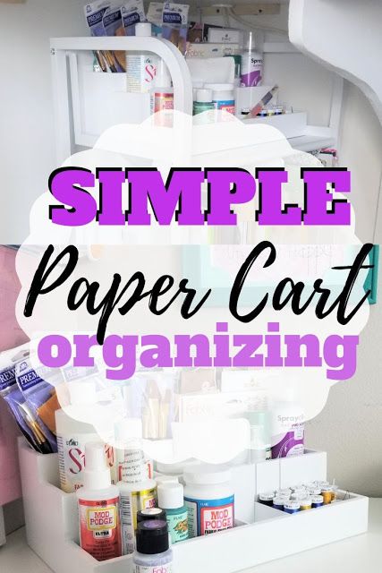 Sew Simple Home: Get Organized with Totally Tiffany Paper Cart and ... Totally Tiffany Organization Ideas, Sewing Supplies Organization, Totally Tiffany, Organize Craft Supplies, Sewing Supplies Storage, Sew Simple, Scrapbook Room, Sewing Space, Best Cleaning Products