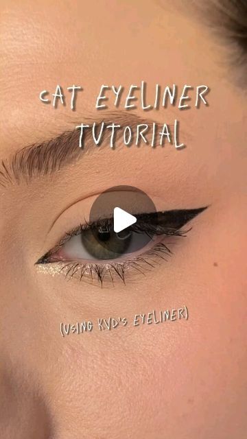 Makeup Tips And Tricks on Instagram: ". . . . . . . . Dm for credit #makeup #makeuptutorial #makeuplover #makeupaddict #makeupartist #makeuplooks #makeupoftheday #beauty #glam #makeupideas #makeuplover naturalmakeup #glowymakeup #fullglam #eyelook #liphacks #skincare #makeupbrushhacks #makeuplife #makeuplover" Cat Eyeliner Tutorial, Eyeliner Flick, Matte Eyeliner, Cat Eyeliner, Makeup Tips And Tricks, Elegant Makeup, Eyeliner Tutorial, Glowy Makeup, I Love A