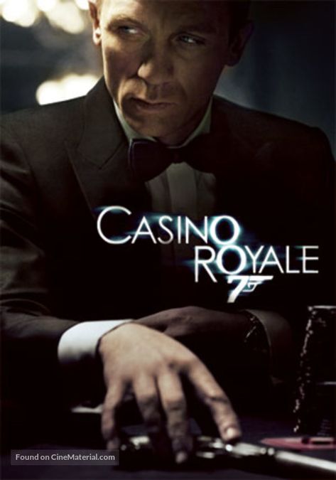 ''Casino Royale'' ''CASINO ROYALE'' (2006) Slovenian movie poster. James Bond Daniel Craig, James Bond Casino, James Bond Casino Royale, 007 Casino Royale, Casino Royale Movie, James Bond Movie Posters, Daniel Craig James Bond, Ursula Andress, Poker Party