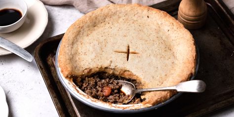 Suet Crusted Beef & Onion Pie Recipe | How to Make Suet Crusted Beef & Onion Pie | Baking Mad Suet Pastry, Onion Pie Recipe, Steak And Mushroom Pie, Suet Recipe, Suet Pudding, Southern Mac And Cheese, Savoury Tarts, Steak And Onions, Onion Pie