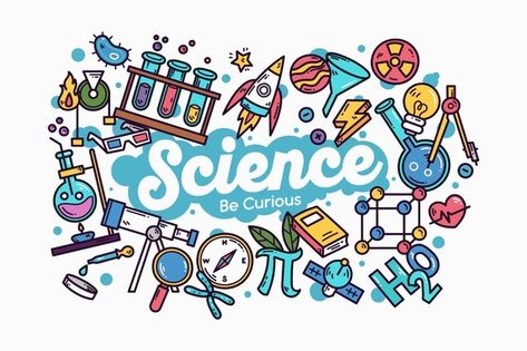 Science Logo Design, Science Wallpaper, Page Background Design, Education Background, تزيين دفاتر, English Logo, Science Board, Subject Labels, Science Images