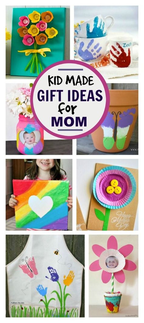 25+ KID-MADE GIFTS FOR MOM (or grandma) These are SO CUTE!!! #mothersdaygiftideas #mothersdaypresents Mothersdaygiftsfromkids #mothersdaypreschool #mothersdaycraftsforkids #kidmademothersdaygifts #kidmadegifts #preschoolmothersdaygifts Kid Made Gifts, Preschool Mothers Day Gifts, Mom Birthday Crafts, Mothers Day Ideas, Diy Gifts For Mom, Mothers Day Gift Ideas, Mothers Day Crafts For Kids, Mother's Day Ideas, Mother's Day Crafts