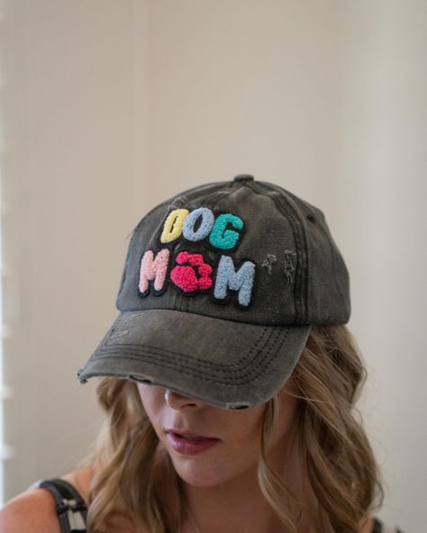 Hey dog mom 🐶 this hat is yours. #hat #dogmom #hatlife Dog Mom, Hats, Dogs, Quick Saves