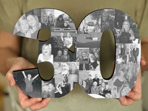 30th Birthday Photo Collage Gift, 30th Wedding Anniversary Gift, 30th gift for her, 30th gift for him, Pearl Wedding, milestone birthday Collage Gifts, 30th Birthday Presents, Birthday Photo Collage, Collage Gift, Photo Collage Gift, 30th Wedding Anniversary, 1st Birthday Photos, Framed Photo Collage, Photo Collages