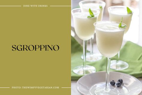 Sgroppino Italian Cocktails, Italian Holiday, Cocktail Desserts, Vodka Cocktails, Holiday Cocktails, Summer Cocktails, Party Guests, Best Recipes, Drink Recipes