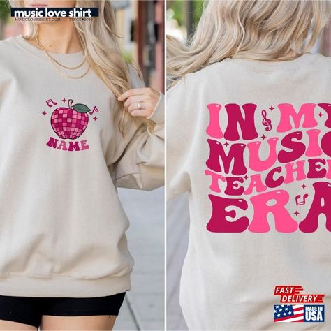 In My Musıc Teacher Era Sweatshirt Music Team Choir Shirt T-Shirt Check more at https://musicloveshirt.com/product/in-my-musıc-teacher-era-sweatshirt-music-team-choir-shirt-t-shirt/ Choir Shirts, Love Shirt, Music Love, Choir, T-shirt, Sweatshirts, Music, T Shirt