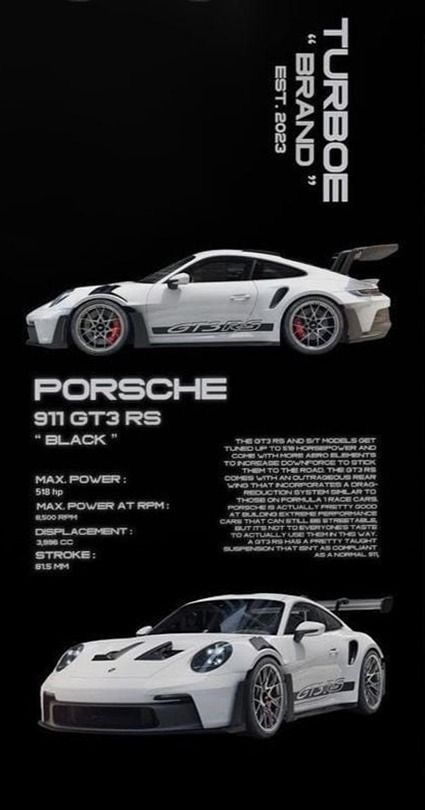 Porche Gtr 3 Rs, Porsche Iphone Wallpaper, Disney Cars Wallpaper, Porsche Poster, Porsche Gt3, Gt3 Rs, Classy Cars, Diy Recipes, Fancy Cars