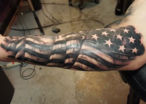 120 American Flag Tattoos For Men (2021) US Patriotic Designs Patriotic Sleeve Tattoos For Guys, Flag Tattoos For Men, American Flag Forearm Tattoo, American Flag Sleeve Tattoo, American Flag Tattoos, Sleeve Tattoos For Guys, Unique Half Sleeve Tattoos, Flag Tattoos, Patriotic Tattoos