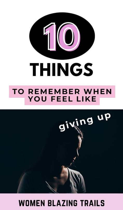 Giving up should never be an option yet so many of us throw the towel in on our dreams and hopes and life. Don't do this. Here are 10 things to remember if you feel like giving up and they will give you hope and motivate you to keep going. Never Be An Option, Inspirational Articles, Feel Like Giving Up, Living Your Best Life, Things To Remember, Life Motivation, Motivate Yourself, Keep Going, Giving Up