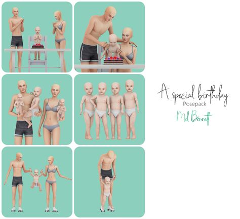 [MB] A special birthday Posepack Birthday Poses, Sims 4 Couple Poses, Toddler Poses, Sims 4 Piercings, Sims 4 Blog, Sims 4 Tsr, Sims 4 Family, Group Poses, Sims 4 Teen