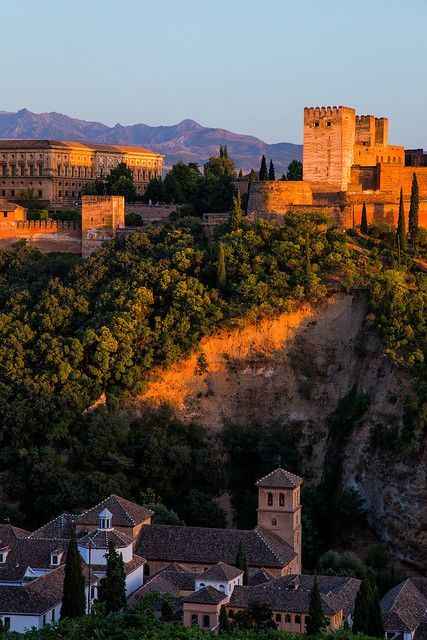 Islamic Spain, Spain Landscape, Spanish Landscape, Alhambra Spain, Moorish Architecture, Alhambra Palace, Alhambra Granada, Vision Photography, Spanish Towns