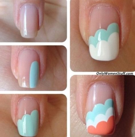 Ways To Paint Your Nails, Nails Images, Geometric Nail Art, Different Nail Designs, Nail Art For Beginners, Nail Art At Home, Geometric Nail, Christmas Nail Art Designs, Simple Nail Art Designs