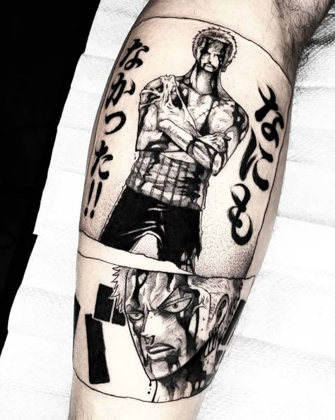 Felipe Kross en Instagram: “"Nothing... Nothing at all...!!!" Roronoa Zoro 🔥 - Best scene for the amazing Marc, thank you so much for this opportunity man! 🤘🏼🔥 Done…” Zoro Nothing Happened, One Piece Zorro, Zoro Tattoo, Geeky Tattoos, Cowboy Bebop Anime, Nothing Happened, Manga Tattoo, One Piece Tattoos, Omerta Tattoo