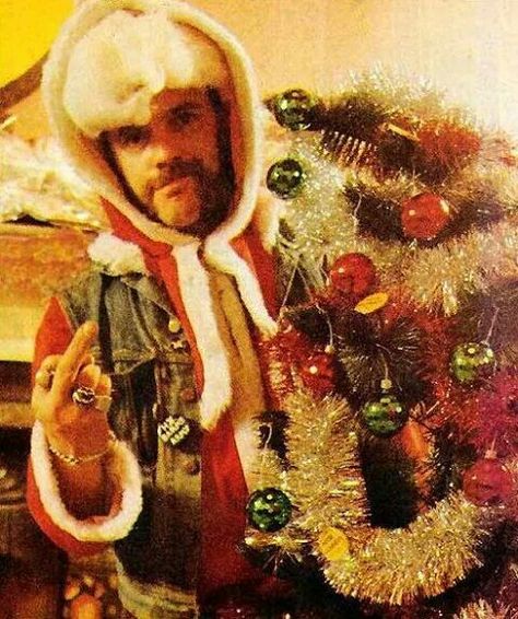 Lemmy Christmas Heavy Metal Christmas, Lemmy Motorhead, Lemmy Kilmister, Mid Century Holiday, Happy Xmas, Musica Rock, Merry Christmas To All, Music Photography, Happy Christmas