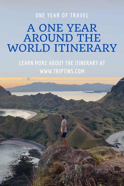 Ultimate Around the World Itinerary | 1 Year Around the World | TripTins Round The World Trip Itinerary, Year Of Travel, Sabbatical Planning, Round The World Trip, Traveling Around The World, Full Time Travel, Job Ideas, Backpacking Europe, Online Job