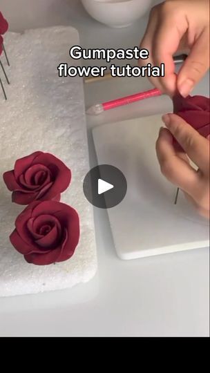 282K views · 2.3K reactions | Gumpaste Flower tutorial | By 24/7 Cake Affairs Blog | Facebook Easy Fondant Flowers Tutorial, Fondant Flowers Tutorial, Gumpaste Flowers Tutorial, Gum Paste Flowers Cake, Gum Paste Flowers Tutorials, Giant Cake, Sugar Flowers Tutorial, Fondant Flower Tutorial, Fondant Flower Cake