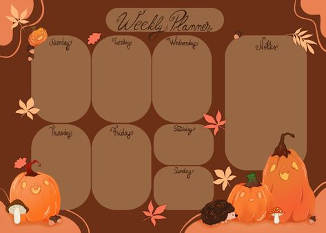 Digitally download 7 differently colored designs of my weekly planner! This one is perfect for the spooky season that's about to come! :) #planner #weeklyplanner #plannercommunity #planyourlife #journaling #autumn #autumnvibes #autumncolors #halloween #halloweenseason #spooky #art #digital #digitalart #digitalillustration #illustrationartists #illustration #illustrator Planners 2024, Free Weekly Planner, Digital Bujo, Weekly Planner Free, Week Planner, Spooky Art, Digital Journal, Illustration Artists, Halloween Season