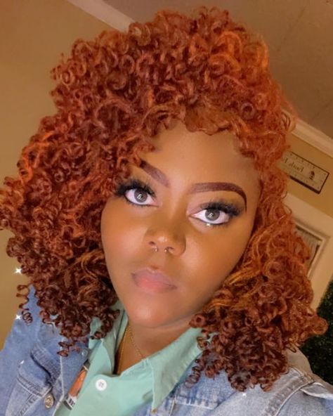 Sister Locks Hairstyles, Ginger Head, Sisterlocks Styles, Short Locs Hairstyles, Ginger Hair Color, Hair Help, Hair Locks, Sisterlocks, Hair Shows