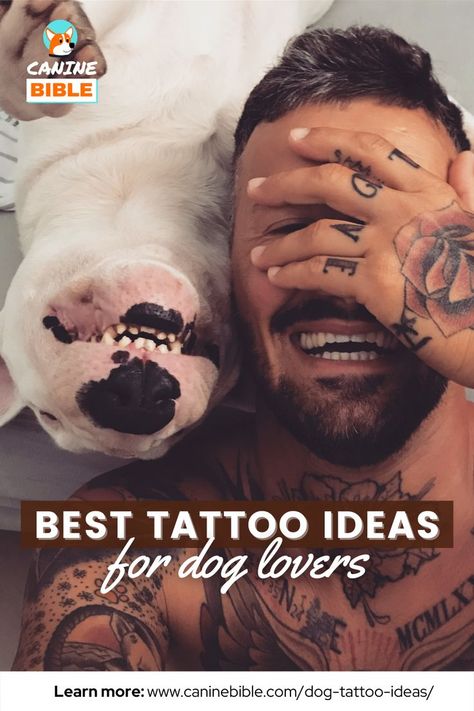 Best Tattoo Ideas For Dog Lovers Men Dog Tattoo Ideas, Best Friend Dog Tattoo, Dog Tattoo Ideas Memorial Men, Man Dog Tattoo, Men’s Dog Tattoos, Dog Tattoo Ideas For Men, Men Dog Tattoo, Dog Best Friend Tattoo, Dog Memorial Tattoos Men