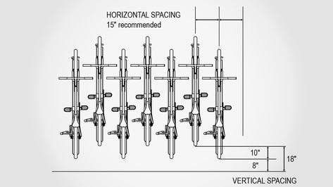 Bike Storage Design, Bike Storage Room, Freestanding Bike Rack, Bike Locker, Vertical Bike Storage, Vertical Bike Rack, Wall Mount Bike Rack, Bike Storage Solutions, Bike Storage Rack