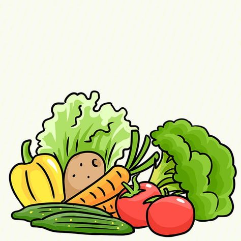 Vegetable Background, Food Safety Posters, Vegetable Drawing, Vegetable Cartoon, Vegetables Food, Tree Logo Design, Food Promotion, Logo Design Health, Basket Drawing