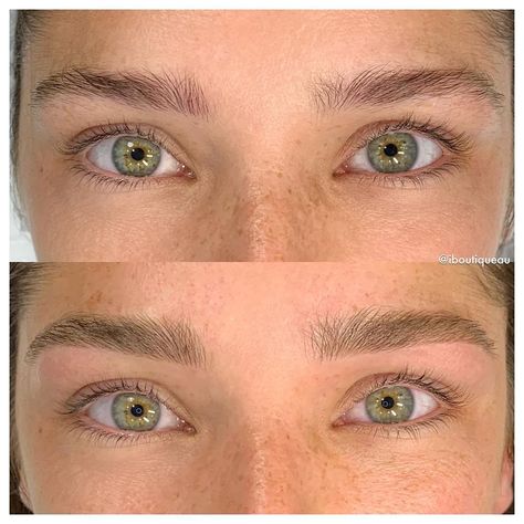 Cosmetic Tattoo & Injectables on Instagram: “Enhance your naturally beautiful brows with ultra fine, hyper realistic feather touch tattoo — By Cosmetic Tattoo Artist Kat ✨ . . . Tell…” Feather Brows Tattoo, Combination Eyebrow Tattoo, Touch Tattoo, Dark Blonde Microbladed Eyebrows, Cosmetic Tattoo Eyebrows, Feather Touch, Eyebrow Microblading Meme, Cosmetic Tattoo, Naturally Beautiful