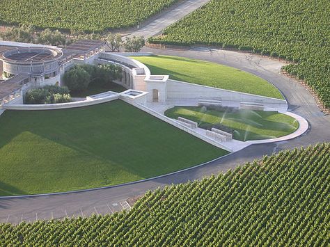 Opus One Winery - Napa Valley Napa Valley Architecture, Cream Limestone, Most Beautiful Wineries In Napa, Napa Valley Vacation, Napa Valley Winery Map, Opus One Winery Napa Valley, Opus One, Best Napa Valley Wine Tours, Napa Trip