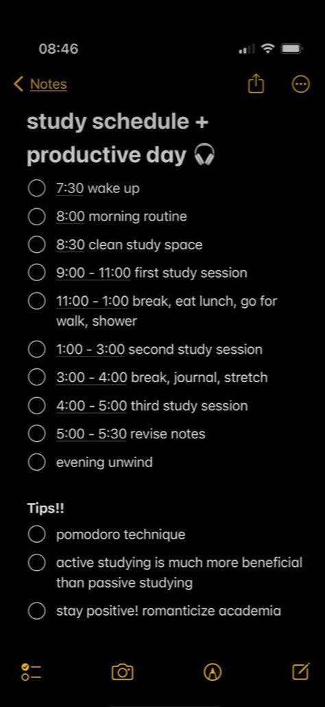 Study Day Schedule, Productive Day Schedule, Pomodoro Technique, Medical School Motivation, Study Schedule, Day Schedule, 10th Grade, Get My Life Together, Study Space