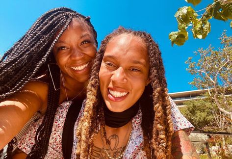 Cherelle Griner on Wife Brittney's Homecoming After Release from Russia: 'We're Holding on Tight' Brittney Griner, Wife To Be, Expecting A Baby, Basketball Star, Health Life, Behind Bars, Celebrity Trends, Expecting Baby, Wnba