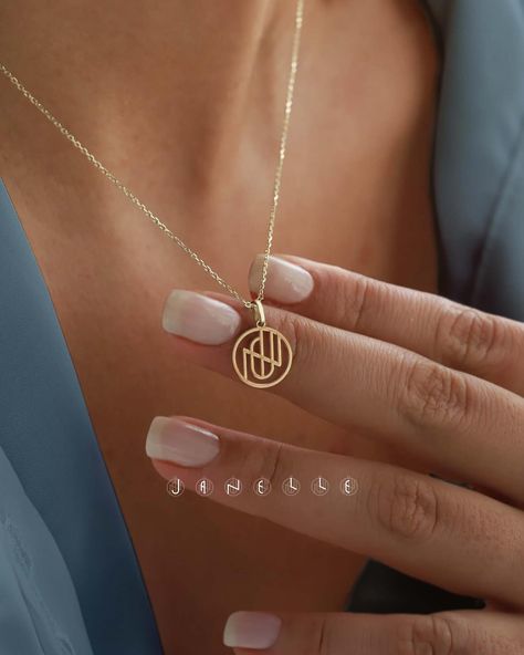 A unique piece to celebrate their individuality. ⚪️✨ Featuring some of our custom-designed monogram round pendants, a perfect gift for anyone who loves timeless pieces. Customize yours at the link in bio. 🔗 #MonogramJewelry #WearYourIdentity Monogram Jewelry, Monogram Necklace, Round Pendant, Timeless Pieces, Instagram A, Unique Pieces, Link In Bio, Monogram, Perfect Gift