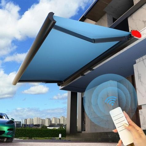 Just found this amazing item on AliExpress. Check it out! US $585.00 25％ Off | Folding Awning Patio Manual Telescopic Foldable Awning Canopy Custom MAX 6M Cassette Motor Electric Outdoor Retractable Awning Passive Architecture, Awning Patio, Folding Canopy, Corner Pergola, House Awnings, Porch Awning, Stop The Rain, Outdoor Awnings, Electric Awning