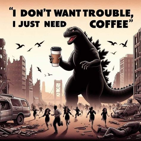 YES‼️lotsss of coffee…☕️🦖🦕 Coffee Humor Monday, Freezer Smoothie Packs, Coffee Jokes, Friday Coffee, Coffee And Donuts, Coffee Talk, Coffee Wallpaper, Coffee Obsession, Coffee Pictures