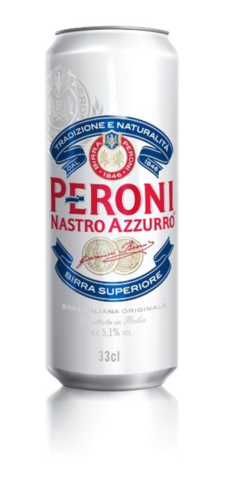 Italy’s No. 1 premium beer, Peroni Nastro Azzurro, is pleased to unveil their first ever beer can, just in time for the spring and summer seasons. Previously only served in glass bottles, Peroni’s new slim can made its debut at The House of Peroni during September 2016’s New York Fashion Week and has finally made its way into the wider markets to fuse Italian style with American culture Italian Beer, Peroni Beer, Bubble Drink, Pale Lager, Premium Beer, Free Beer, Drinking Party, Beer Cans, Beer Brands