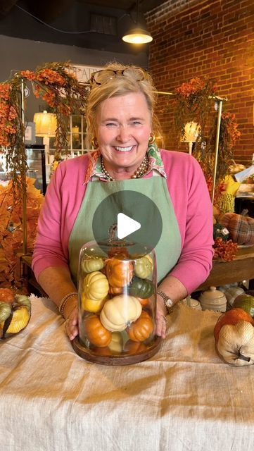 CREATIVE KITCHEN on Instagram: "Here are 3 different ways Jami would decorate a cloche for fall! Which one is your favorite? 1,2,or3? 🍂🧡

🔗Click the link in our bio for the pumpkins and candles!

#lifehappensinthekitchen#backtothetable#tabletalk#creativekitchen#fortsmitharkansas#smallbusiness#prefalldecorating#fall#falldecor#cloche" Fall Cloche Ideas, Fall Cloche, Pumpkins And Candles, Cloche Ideas, Pumpkin Display, Creative Kitchen, Autumn Display, Life Happens, Which One Are You