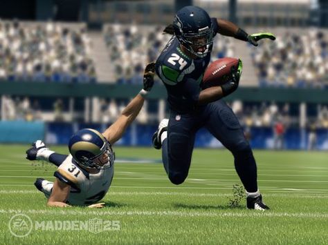 Review: Running game shines in 'Madden NFL 25' 25 Anniversary, Madden Nfl, Football Love, Social Media Expert, 25th Anniversary, Nfl Football, My Website, Ncaa, Soccer Field